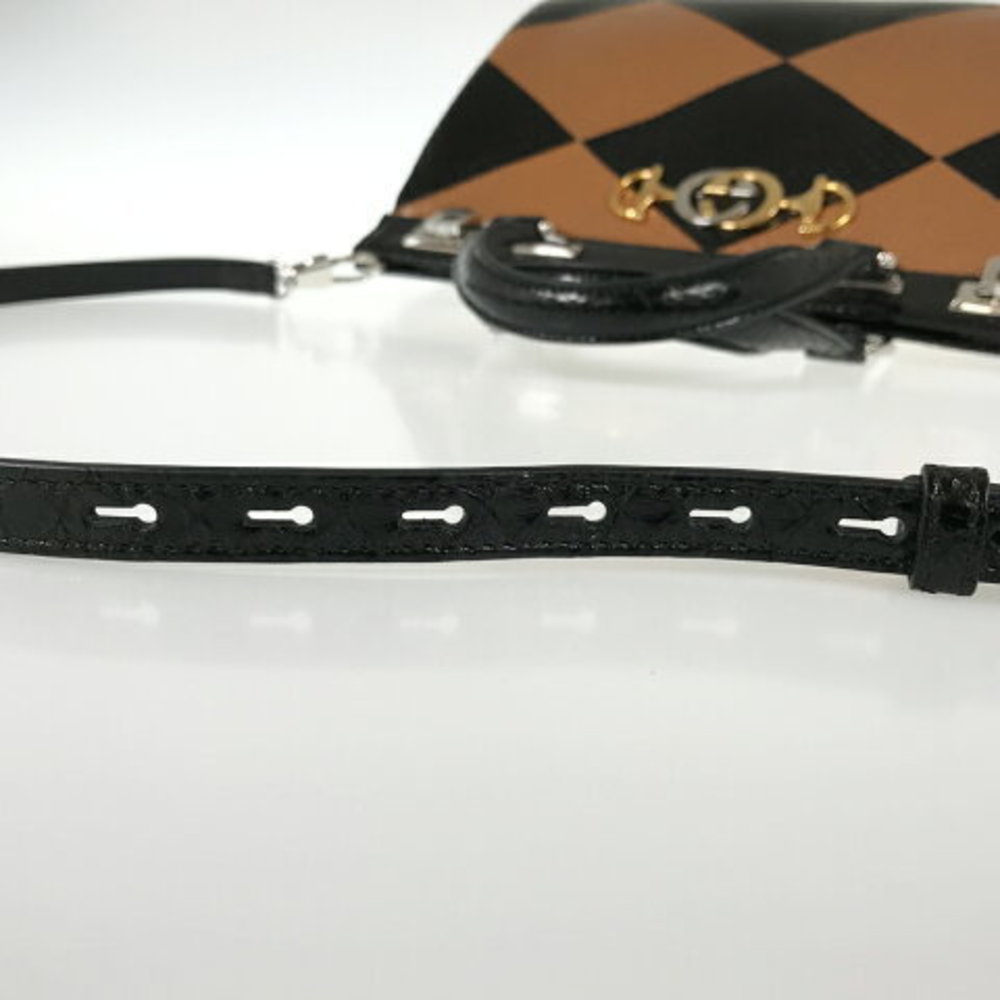 GUCCI Zumi Python Handbag sh - Picture 8 of 15